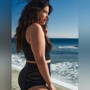 Torrid High-Rise Swim Bottom 3x NEW NWT